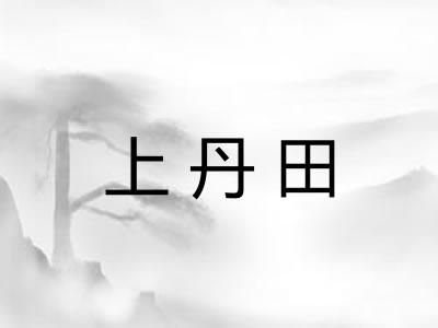 上丹田 上丹田