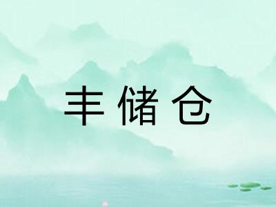 丰储仓 丰储仓