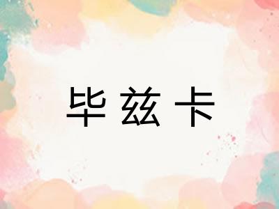 毕兹卡