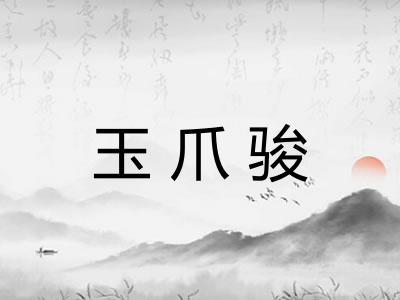 玉爪骏 玉爪骏