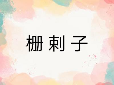 栅剌子 栅剌子
