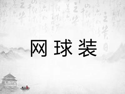 网球装 网球装