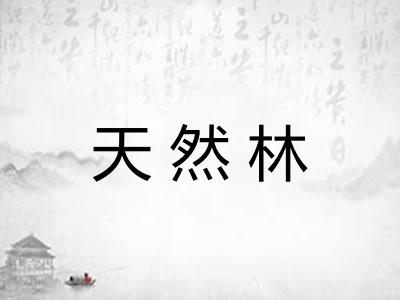天然林