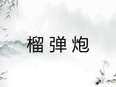 榴弹炮 榴弹炮