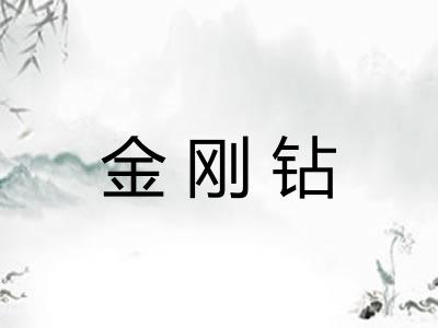 金刚钻 金刚钻