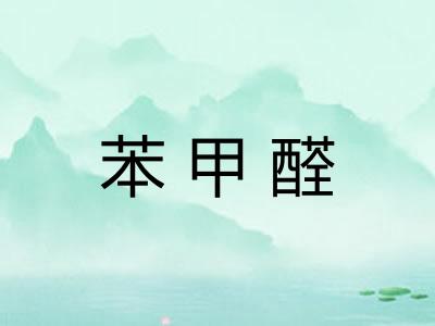 苯甲醛 苯甲醛