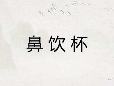 鼻饮杯 鼻饮杯