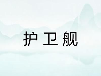 护卫舰 护卫舰