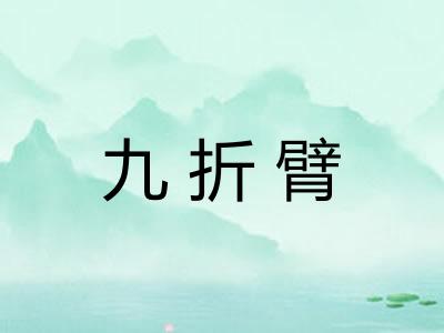 九折臂 九折臂