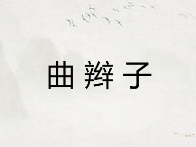曲辫子 曲辫子