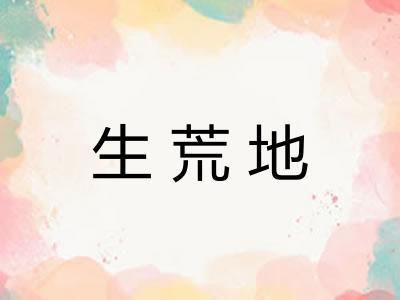 生荒地 生荒地