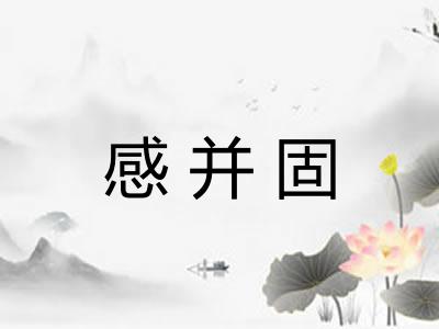感并固