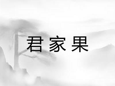 君家果 君家果