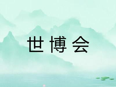 世博会 世博会