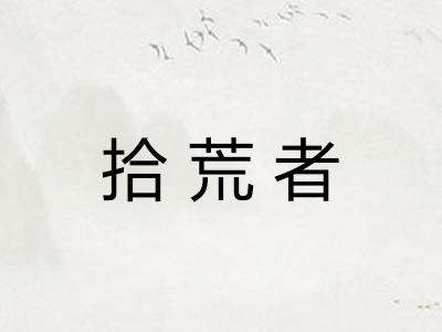 拾荒者 拾荒者