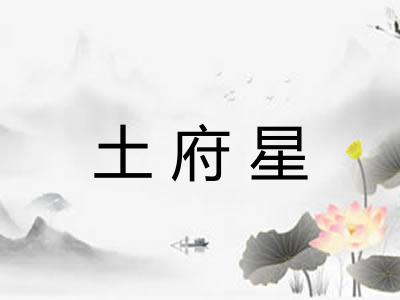 土府星 土府星