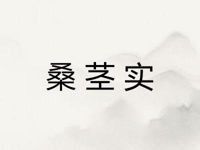 桑茎实 桑茎实