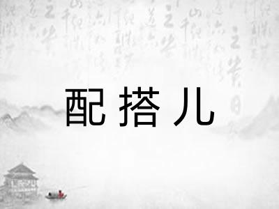 配搭儿 配搭儿