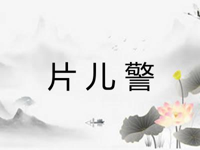 片儿警 片儿警