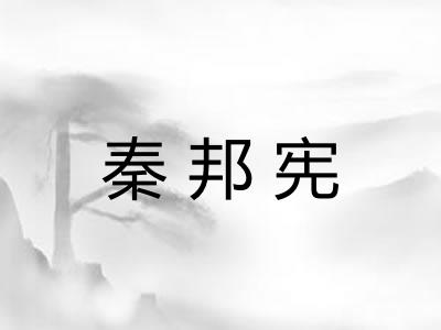 秦邦宪 秦邦宪