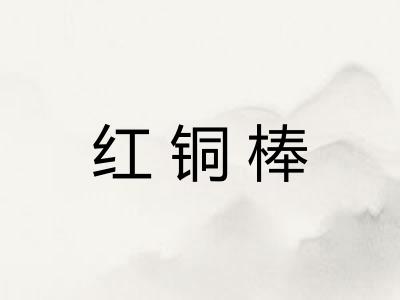 红铜棒 红铜棒
