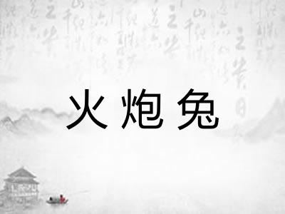 火炮兔 火炮兔