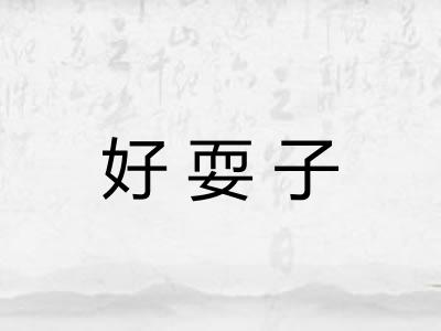 好耍子