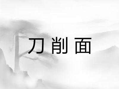 刀削面 刀削面