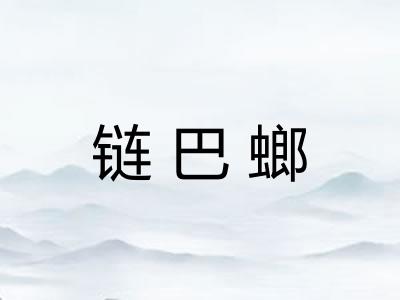 链巴螂