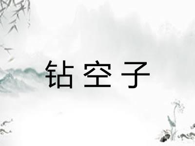 钻空子 钻空子