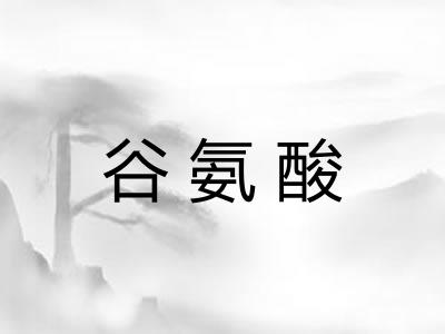 谷氨酸 谷氨酸