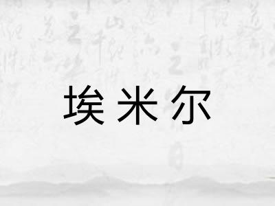 埃米尔 埃米尔