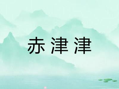赤津津 赤津津