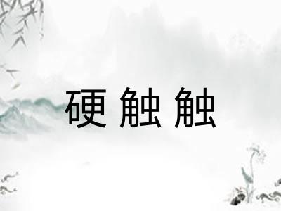 硬触触 硬触触