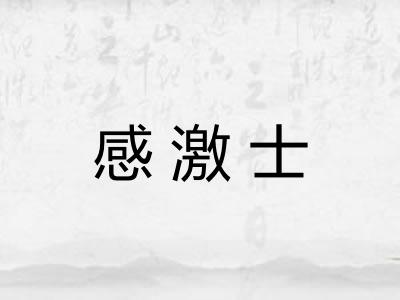 感激士
