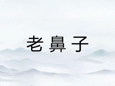 老鼻子 老鼻子
