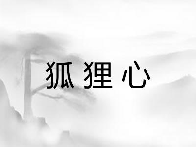 狐狸心 狐狸心
