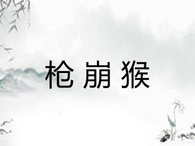 枪崩猴 枪崩猴