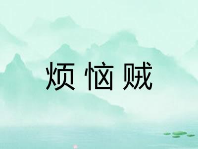 烦恼贼 烦恼贼