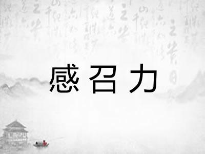感召力
