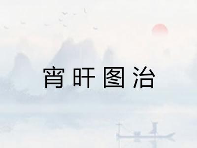 宵旰图治 宵旰图治