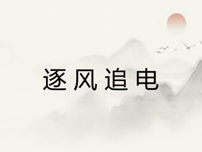 逐风追电 逐风追电