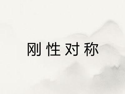刚性对称