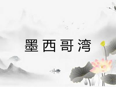 墨西哥湾 墨西哥湾