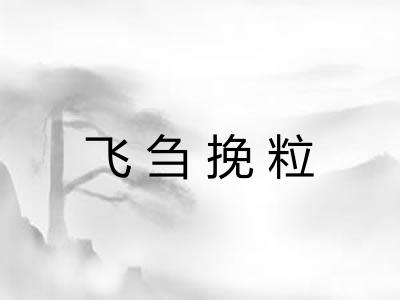 飞刍挽粒