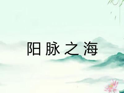 阳脉之海 阳脉之海