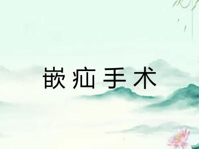 嵌疝手术 嵌疝手术