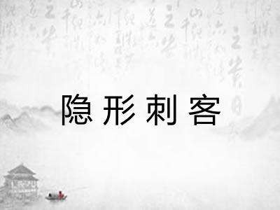隐形刺客