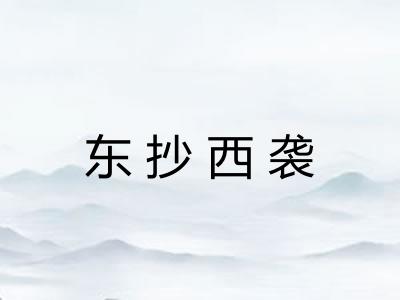 东抄西袭