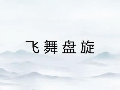 飞舞盘旋